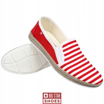 Espadryle damskie Big Star wsuwane HH276003 39