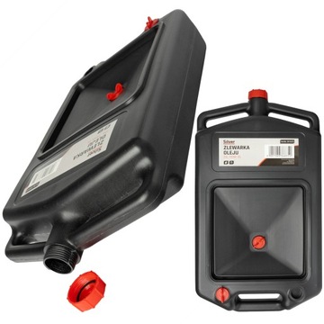 ДОЗАТОР МАСЛА КОНТЕЙНЕР БАК 8 Л С ПРОБКОЙ ДЛЯ СЛИВА ЖИДКОСТИ