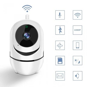 ELEKTRONICZNA NIANIA KAMERA WIFI OBROTOWA FULL HD