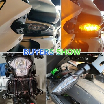 СВЕТОДИОДНЫЕ УКАЗАТЕЛИ ПОВОРОТА МОТОЦИКЛ KAWASAKI 4 ШТ.