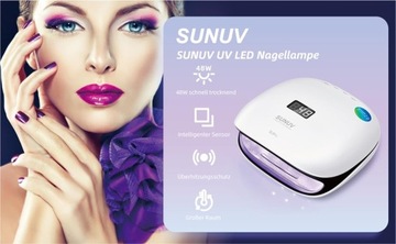LED+УФ лампа sunuv SUN4 48 Вт белая