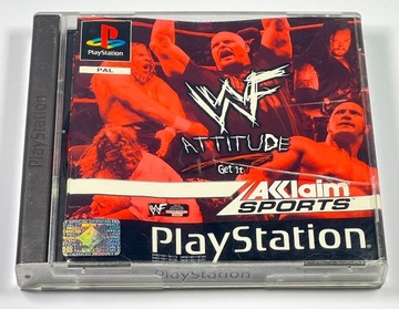 WWF Attitude Get It Playstation 1 PS1 PSX