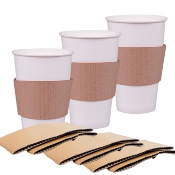 Opaska termiczna, owijka do kubków 300-400ml, 50 sztuk