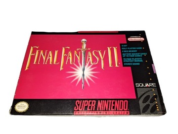 Final Fantasy II / NTSC-USA / Komplet / SNES