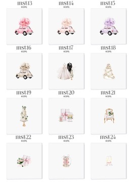 СВАДЕБНЫЕ ПРИГЛАШЕНИЯ ДЛЯ GLAMOUR GOLD WEDDING MS