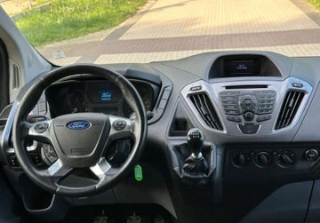 Ford Transit Custom I 2.2 TDCi 100KM 2014 Ford Transit Custom 2.2 Diesel Nowa Dwumasa Bezwypadkowy 9 osob, 9cio oso, zdjęcie 9