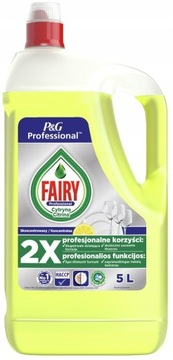 Fairy 5l Lemon – skoncentrowany płyn do naczyń