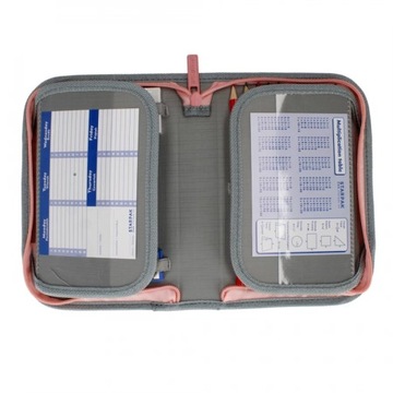 Футляр для карандашей с двойной заклейкой и приспособлениями для девочки