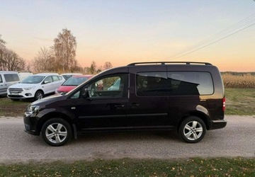 Volkswagen Caddy III Kombi Facelifting 2.0 EcoFuel 109KM 2014 Volkswagen Caddy 2.0 MPI 109 KM MAXI 7 osobowy 2.0 Benzyna 109KM, zdjęcie 1