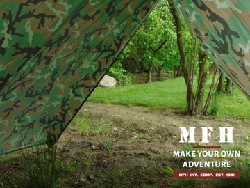 БРЕЗЕНТ ДЛЯ КЕМПИНГА БРЕЗЕНТ 200 Х 300 СМ, лесной массив