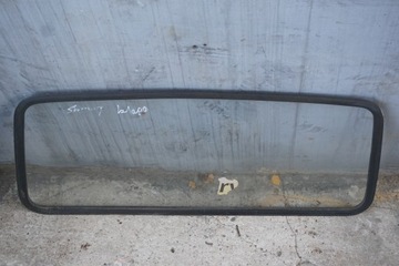 SUZUKI SAMURAI SKLO (OKNO) ZADNÍ KRYT KUFRU 410 413 PLECHOVKA