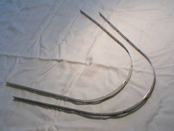 OSA M50 M52 opaska przedniego błotnika nierdzewka