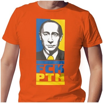 KOSZULKA T-SHIRT ANTY PUTIN PUTLER UKRAINA 3XL