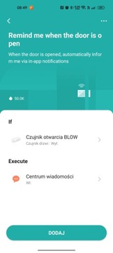 Датчик ОТКРЫТИЕ ЗАКРЫТИЕ ДВЕРИ ОКНО ИНТЕНСИВНОСТЬ СВЕТА WiFi Tuya SMART