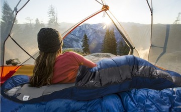 Спальный мешок «Мумия», теплый, легкий, водонепроницаемый, большой.