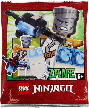 LEGO NINJAGO 892173 FIGURKA NINJA ZANE SASZETKA