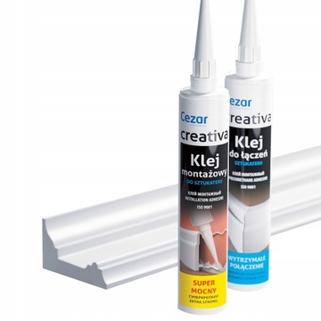 Klej do łączeń do listw z polistyreny podłogowych