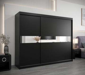Шкаф-купе HAWANA 3 с зеркалом, 250 см