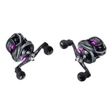 2x kołowrotek, kołowrotek castingowy, uszczelniony hamulec Baitcaster