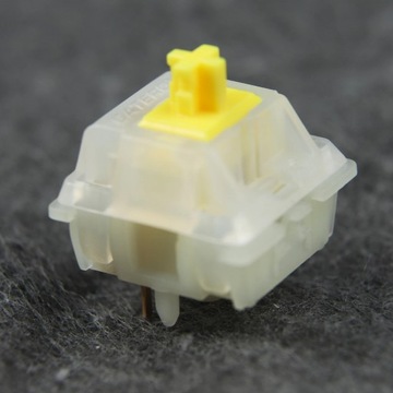 Przełącznik do klawiatury Gateron Milky Yellow 5pin