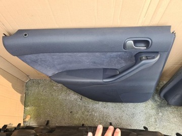 ОБИВКА ДВЕРИ ЛЕВАЯ ПРАВАЯ ЗАДНЯЯ AUDI A3 8L 5D 5 ДВЕРНАЯ АЛЬКАНТАРА