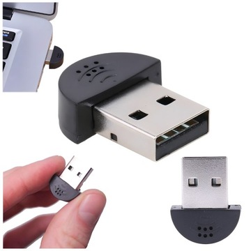 Mikrofon pod USB mały MINI typ A Win 10