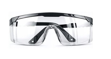 OKULARY OCHRONNE BEZBARWNE SZKŁA GOGLE BHP
