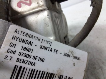 ALTERNÁTOR 37300-3E100 HYUNDAI SANTA FE II 2.7 V6