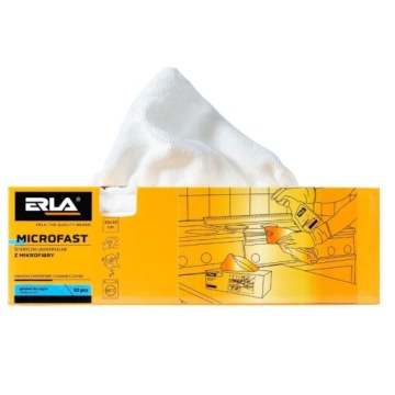 30x ERLA MICROFAST MICROFIBER WIPER белый размер 30x30 см
