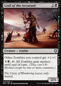 Lord of the Accursed - podstawa Zombie @@@@