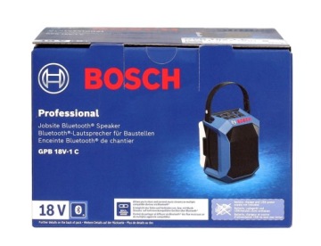 Bluetooth-динамик PowerBank USB-C 18V GPB 18V-1 C BOSCH Зарядное устройство