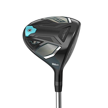 Wilson Damskie WS D9 FAIRWAY drewno, czarny/niebie