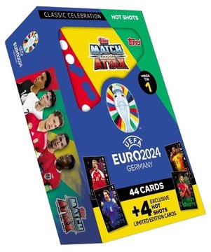 UEFA EURO 2024 MATCH ATTAX - MEGA TIN - MEGA PUSZKA NR 1 - KARTY SPORTOWE