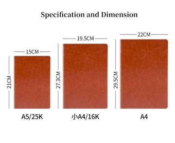 А4 А5 деловой кожаный блокнот для письма канцелярские принадлежности подарок на день рождения