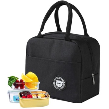 TORBA TERMICZNA ŚNIADANIOWA IZOLACYJNA NA JEDZENIE PIKNIK PLAŻĘ LUNCH BOX