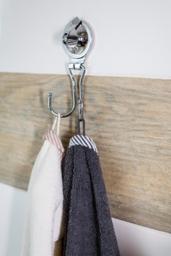 КРЮЧОК ДЛЯ ВЕШАЛКИ С ПРИСОСКОЙ КРЮЧОК ДЛЯ ВАННОЙ КОМНАТЫ X 2