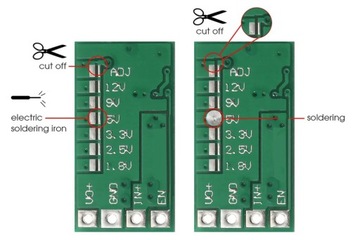 Przetwornica DC Step-Down Buck Regulowana lub 1,8V 2,5V 3,3V 5V 9V / 0070