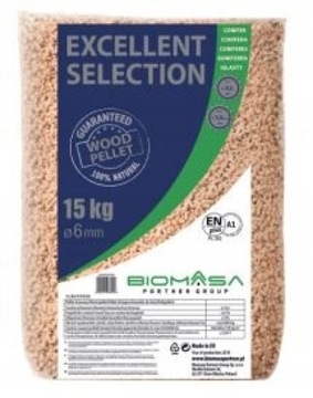 PELLET OPAŁOWY BIOMASA EXCELLENT SELECTION 15KG