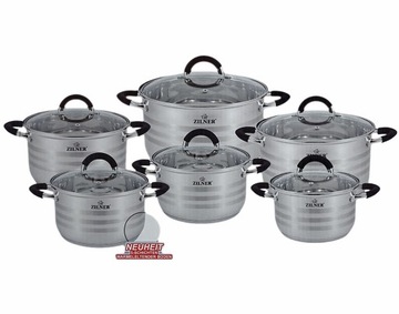 НАБОР СТАЛЬНЫХ КОРЗИН 12 ЭЛЕМЕНТОВ ZILNER ZL-8110