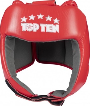 БОКСЕРСКИЙ ШЛЕМ TOP TEN COMPETITION FIGHT KTT-1, ЧЕРНЫЙ, РАЗМЕР L