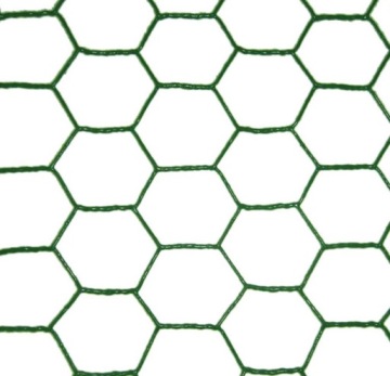 СЕТКА ХАРВЕСТИНГ 1,0 мм 25х25 мм зеленая ПВХ ВОЛНА - 1м х 25МБ