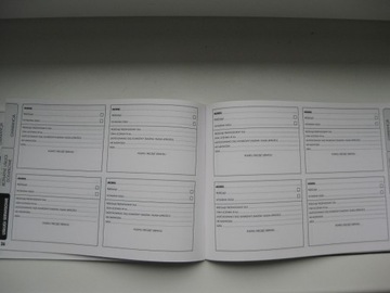 Alfa Romeo książka serwisowa gwarancyjna ALFA Romeo PL 04.2011 +naklejka