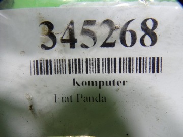 FIAT PANDA 1.1 BENZÍN JEDNOTKA ŘÍZENÍ MOTORU 55188619 HW407