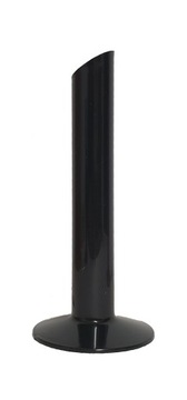 прозрачная хрустальная ваза из пластика, 20 см.