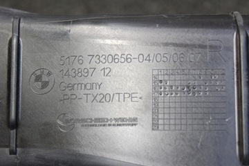 BMW 7 G11 G12 16- KRYT BLATNÍKU PRAVÝ PŘEDNÍ 7330656