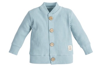 Bluza MAKOMA Natural Harmony prążek Turkus rozm.74