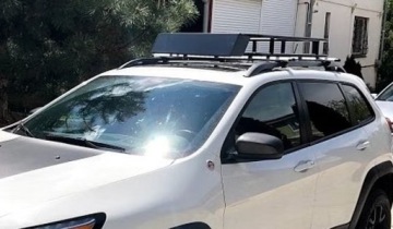 Экспедиционная корзина на крышу