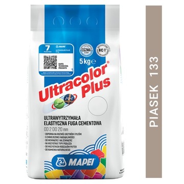 FUGA MAPEI ULTRACOLOR PLUS 5kg 133 PIASEK
