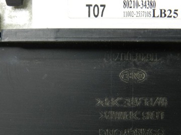 PŘÍSTROJOVÁ DESKA BUDÍKY SSANGYONG KORANDO 80210-34380