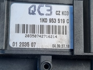 РЫЧАГ ПЕРЕКЛЮЧЕНИЯ ПЕРЕДАЧ МОДУЛЬ CRUISE FIS КОНТРОЛЛЕР VW GOLF V TOURAN CADDY ALTEA